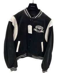 we11done - Varsity-Style Teddy Bear Bomber Jacket - Lyst