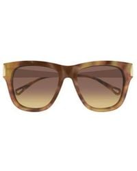 Chloé - Chloé Eyewear Square Frame Sunglasses - Lyst