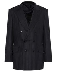 Tom Ford - Lapel Long-Sleeved Suit Jacket - Lyst