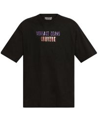 Versace Jeans Couture - Couture Logo Print T-Shirt - Lyst