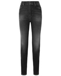 Balenciaga - High Waist Skinny Jeans - Lyst