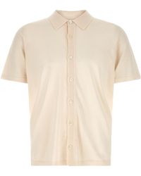 Roberto Collina - Short-Sleeve Knitted Shirt - Lyst