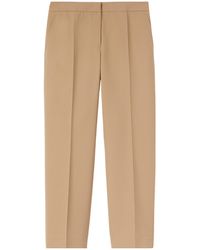 Jil Sander - Tapered Cropped Tailored Trousers - Lyst