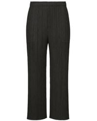 Pleats Please Issey Miyake - Pleated Trousers - Lyst