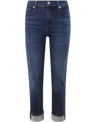 7 For All Mankind - Belt-Loop Jeans - Lyst
