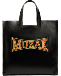 Bally - X Dj Leo Mas Muzak-Printed Open Top Tote Bag - Lyst