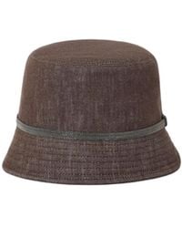 Brunello Cucinelli - Monile Embellished Bucket Hat - Lyst