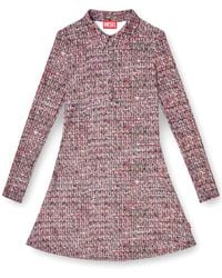DIESEL - D-Polyna Mini Dress - Lyst