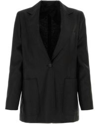 Max Mara - Boemia Single-Breasted Blazer - Lyst