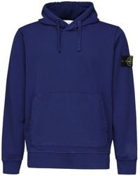 Stone Island - Compass Patch Drawstring Hoodie - Lyst