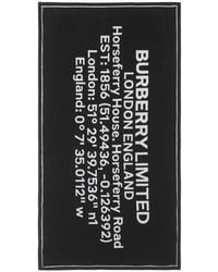 Burberry - Horseferry Jacquard Two-Tone Bath Towel - Lyst
