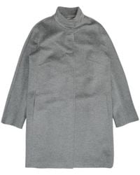 Max Mara - Logo Coat - Lyst