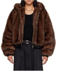 Lu'u Dan - Yeti Outlaw Faux Fur Jacket - Lyst