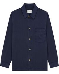 Saint Laurent - Cassandre Button-Up Overshirt - Lyst