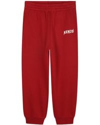 KENZO - Elastic Waist Track Pants - Lyst