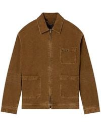 Golden Goose - Corduroy Zip-Up Jacket - Lyst