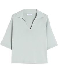 Max Mara - V-Neck T-Shirt - Lyst