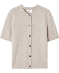 Loulou de Saison - Jodi Short Sleeve Cardigan - Lyst