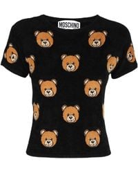 Moschino - Teddy-Motif T-Shirt - Lyst