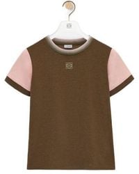 Loewe - Stretch-Cotton Anagram T-Shirt - Lyst