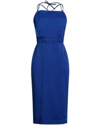 Max Mara - Midi Dress Cotton - Lyst