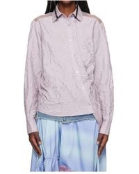 ANDERSSON BELL - Pleated And Twisted Shirt - Lyst