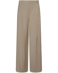 Marella - Wide-Fit Twill Trousers - Lyst