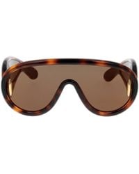 Loewe - Shield Frame Sunglasses - Lyst