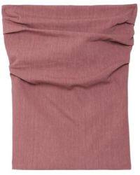 Ottod'Ame - Ottod'Ame Draped Strapless Tie-Back Top - Lyst