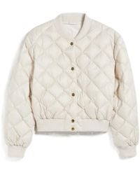 Max Mara - Double-Sided Pilot Down Jacket - Lyst