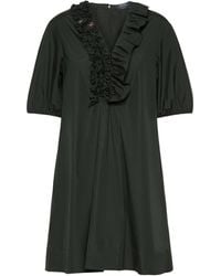 Max Mara - Ruffle Mini Dress - Lyst