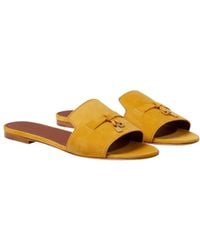 Loro Piana - Round Head Slippers - Lyst