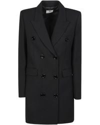 Elisabetta Franchi - Flowing Gabardine Dress - Lyst