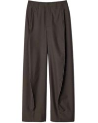 Lemaire - Casual Trousers With Belt Loops - Lyst
