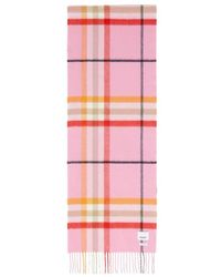 Burberry - Vintage Check-Print Cashmere Scarf - Lyst