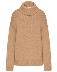 RED Valentino - High-Neck Ribbon Jumper - Lyst