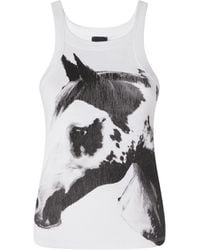 Pinko - Curly Tank Top - Lyst