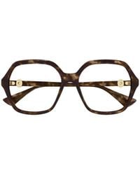 Cartier - Geometric Frame Glasses - Lyst