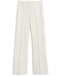 TOTEME - Totême Belt-Looped Mid-Rise Trousers - Lyst