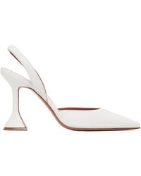 AMINA MUADDI - Holli Sling 95 High Heels - Lyst