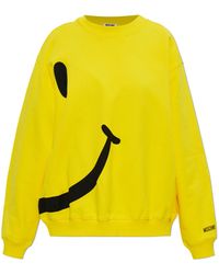 Moschino - Smiley Printed Sweatshirt - Lyst