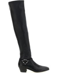 Tom Ford - Leather Clint Thigh-High Boots - Lyst