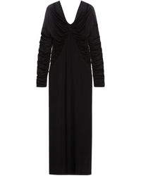 Max Mara - Draped Off-Shoulder Dress - Lyst