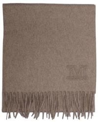 Max Mara - Wsdalia Fringed Edge Scarf - Lyst