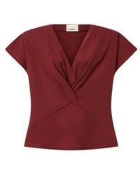 Isabel Marant - Étoile Nadrine Draped Top - Lyst