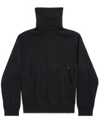 Balenciaga - Back-To-Front Knitted Jumper - Lyst