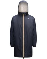 K-Way - Le Vrai 3.0 Eiffel Orsetto Hooded Raincoat - Lyst