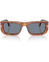 Persol - Rectangular Frame Sunglasses - Lyst