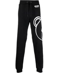 Moschino - Logo Details Sweatpants - Lyst