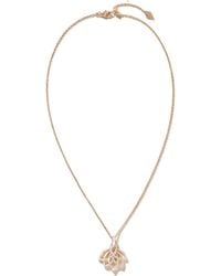 Garrard - 18-Karat Rose And Diamond Necklace - Lyst